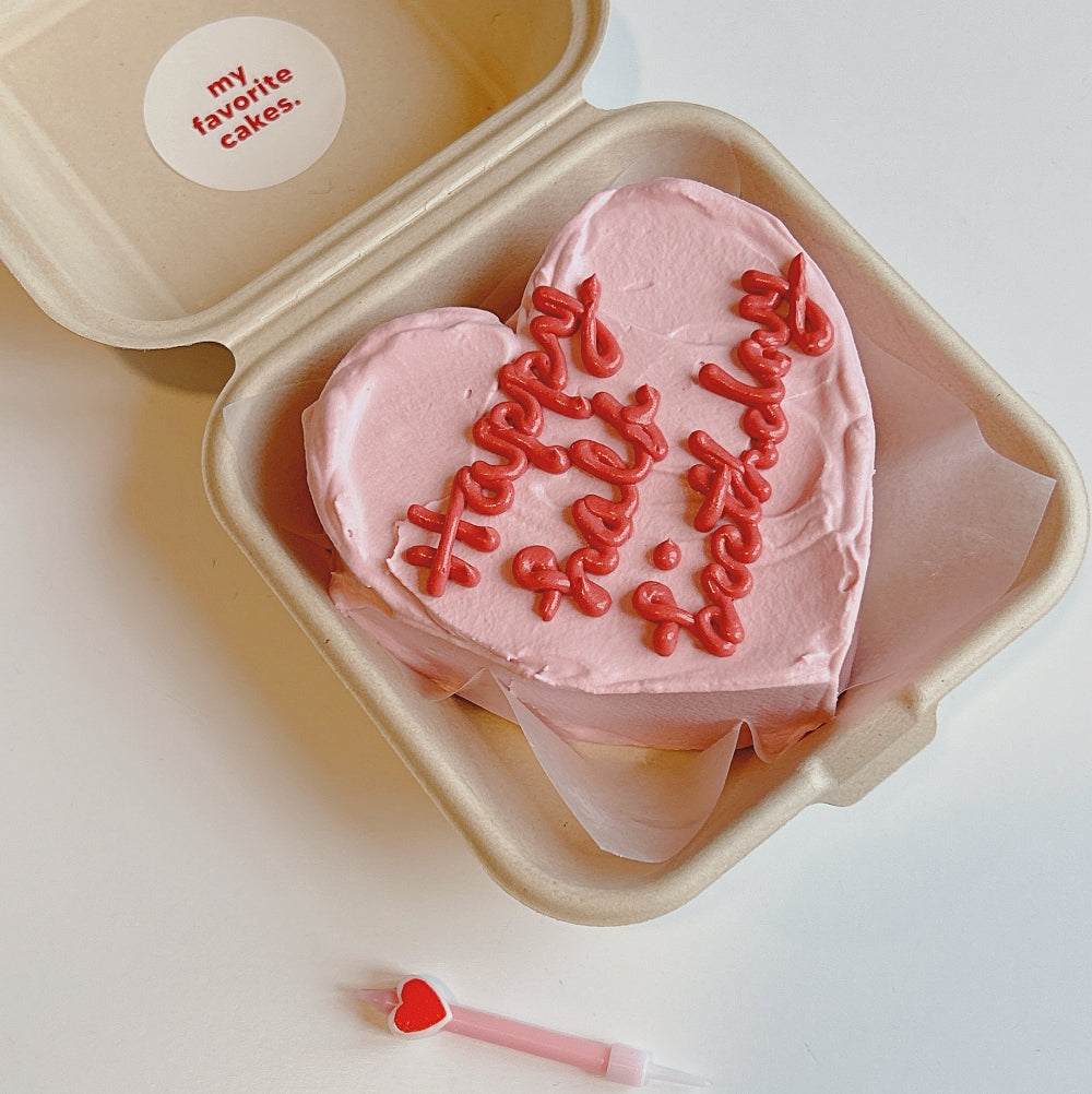 SWEET HEART BOX CAKE