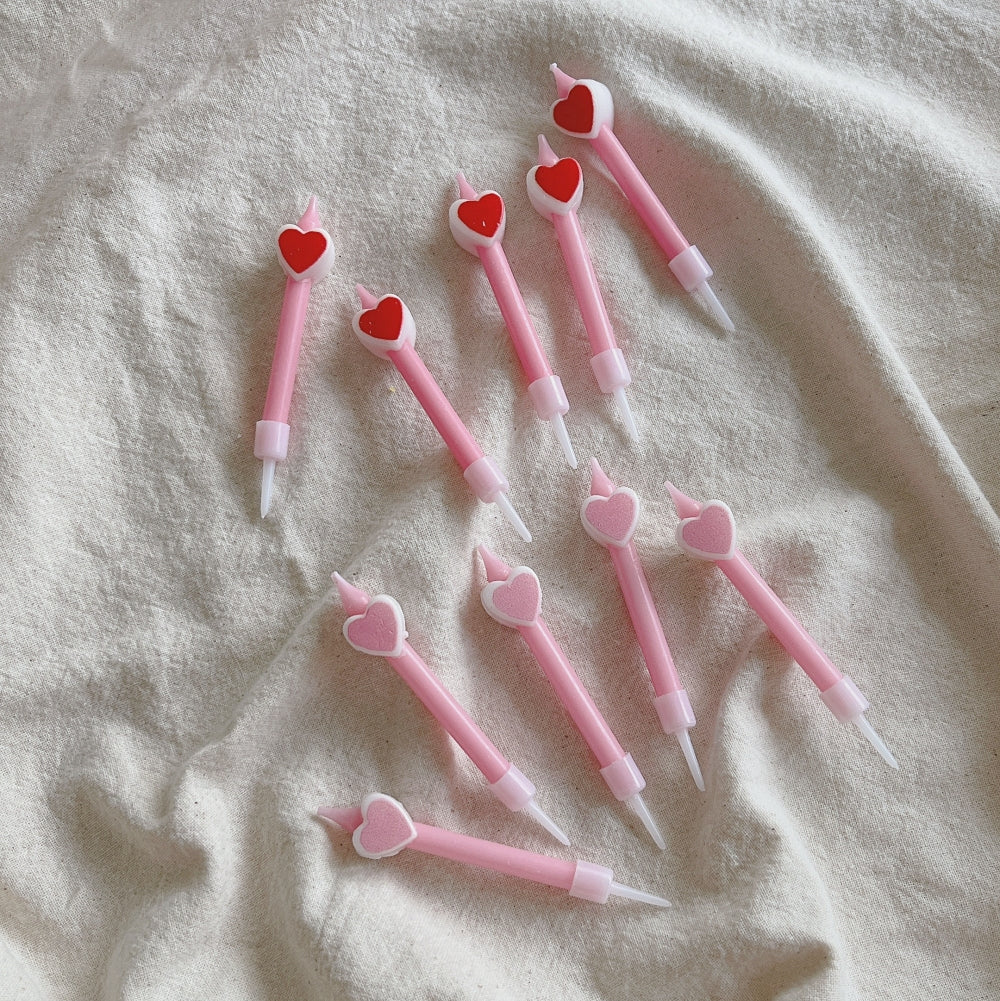 TINY HEART CANDLE