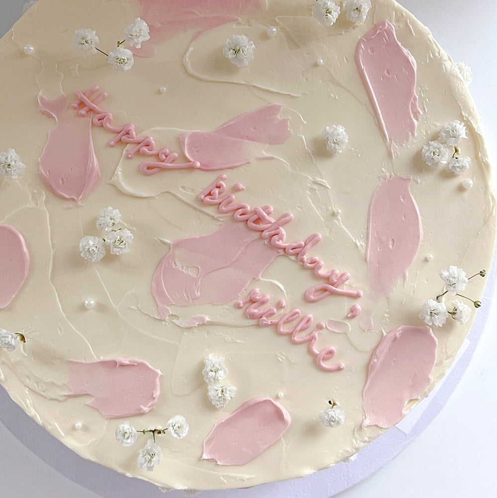 Mother's day special 1 kg pink cake