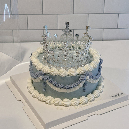 SILVER TIARA CAKE