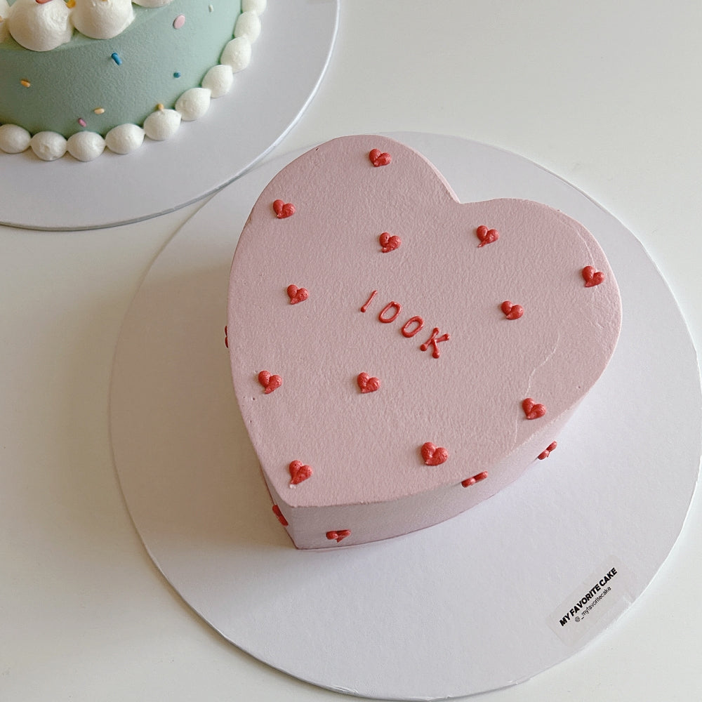 MINI HEART CAKE