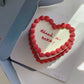 WAVE HEART CAKE